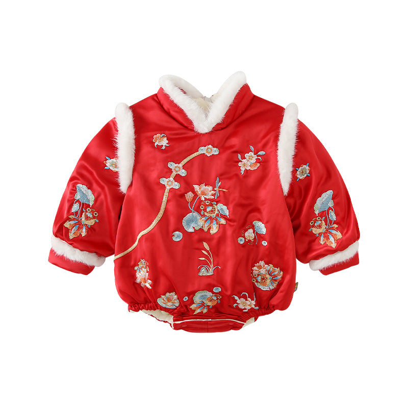 Discover the Comfort and Style of Onesie Winter Baby Triangle Rompers